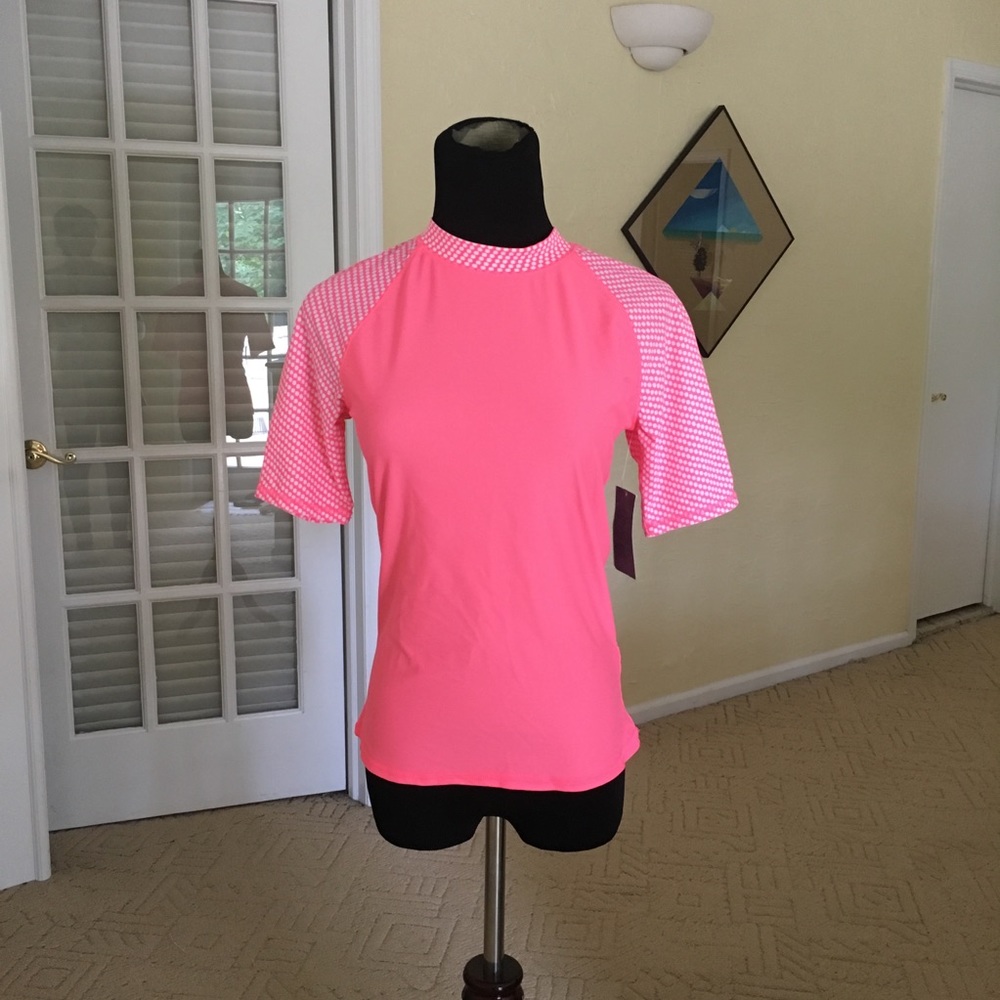 Neon Pink Activewear Top